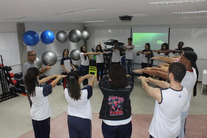 Educação Física – Estudantes do Colégio Salesiano do Salvador participam do programa Bahiana por um dia.