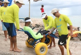 Praia de Guarajuba serviu de palco para a última edição do ParaPraia de 2020