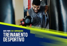 “Bate-papo com o especialista” do mês fala sobre “Treinamento Desportivo”