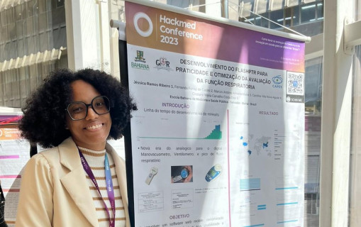 La aplicación FlashPTR, creada por un estudiante de maestría, gana el 3er lugar en la Conferencia HACKMED 2023