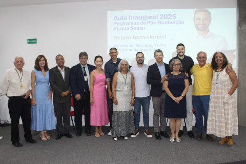 Novos acadêmicos dos Programas Stricto Sensu são recebidos em Aula Inaugural no Campus Cabula