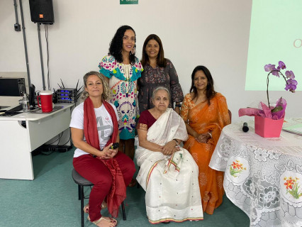 Bahiana receives Indian master Kusum Modak