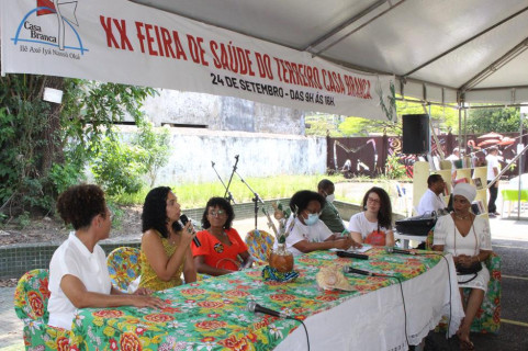 Bahiana participates in the XNUMXth Terreiro Casa Branca Health Fair