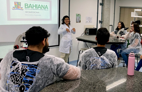 Bahiana Por Um Dia recebe os colégios CETEB, Oficina e Mendel