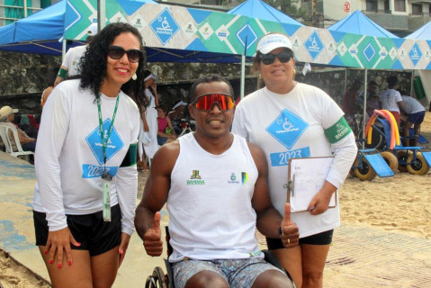 Last day of ParaPraia welcomes Renê Pereira, medalist at the Tokyo Paralympics