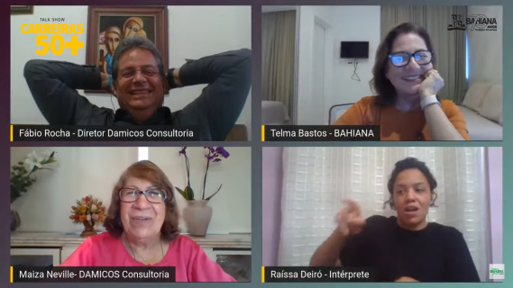 Talk Show Carreiras 50+ marca lançamento de programa de senioridade na Bahiana